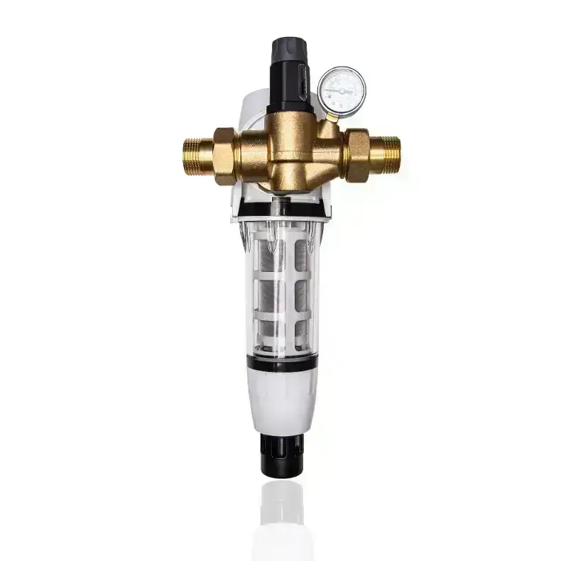 Rückspülfilter 1 Zoll mit Druckminderer