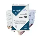 Regeneriersalz-Tabletten in Säcken